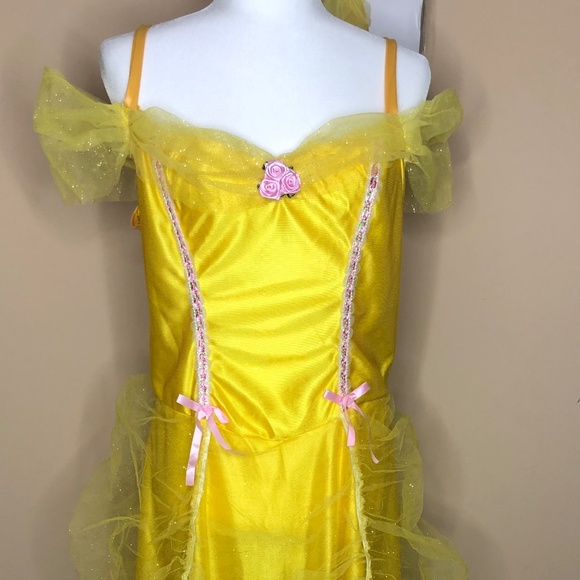 Beauty and the Beast Belle Yellow Long Dress - Picture 3 of 7